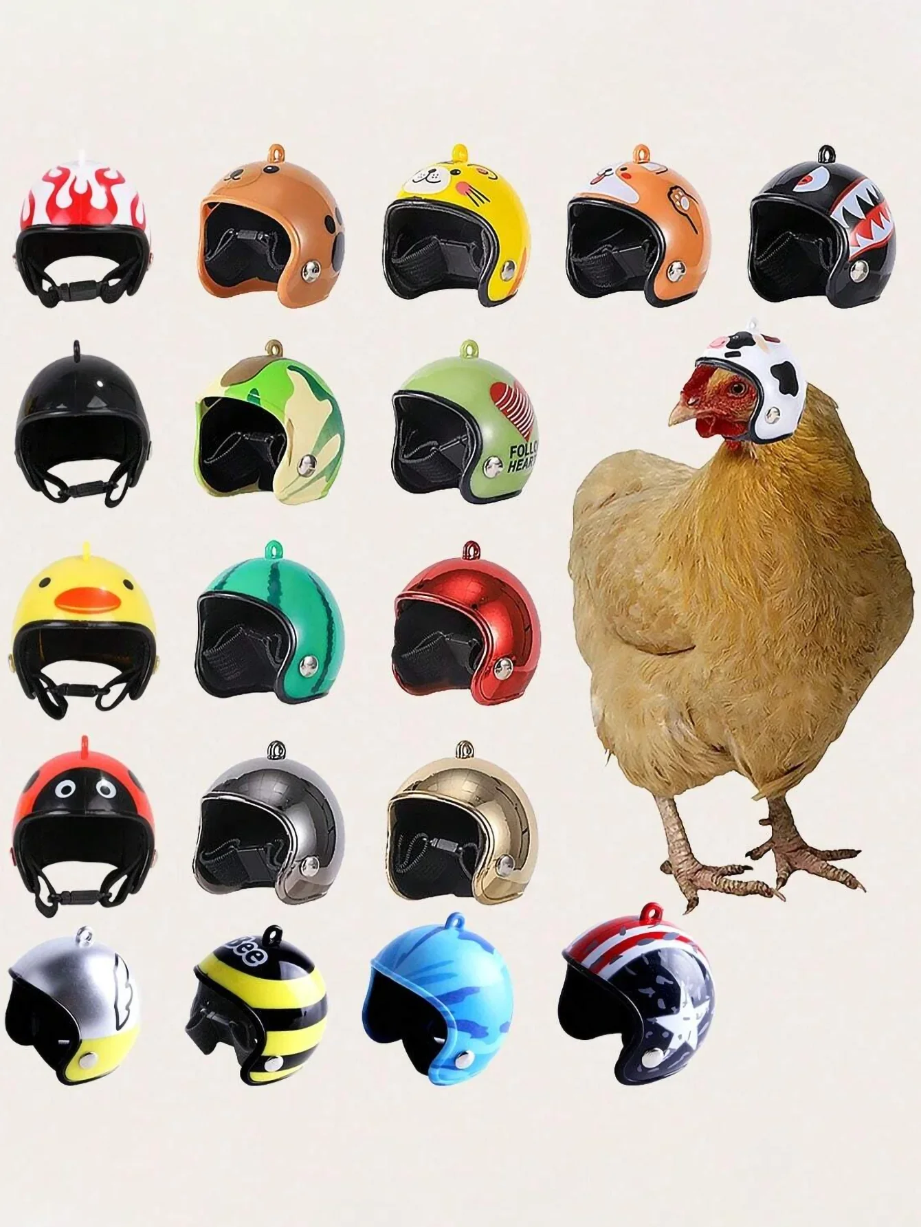 1pc-Adjustable and Stylish Rainproof Safety Helmet-A Safe and Comfortable Helmet Suitable for Friends with Feathers-random