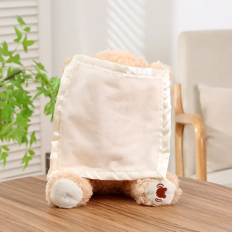 Plush Toys Baby Toy Hide And Seek Teddy Bear Can Speak Play