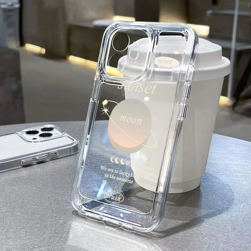 Shockproof Transparent Silicone Phone Case