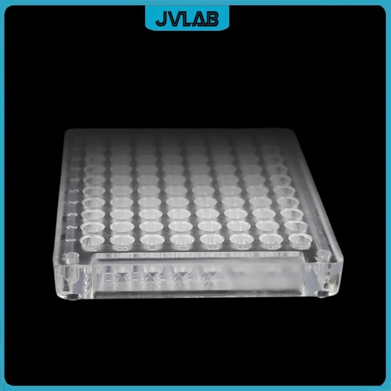 Plexiglass Hemagglutination Plate 96 Wells Acrylic Blood Clotting Board PMMA Plate V-shape U-shape 90 / 110 Degree 1 EA