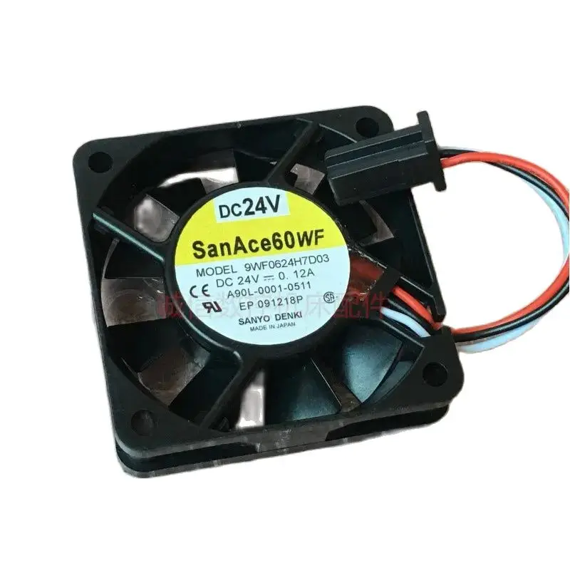 Ventilador-de-sistema-FANUC-9WF0624H7D03-A90L-0001-0511-24V-0-12A-con