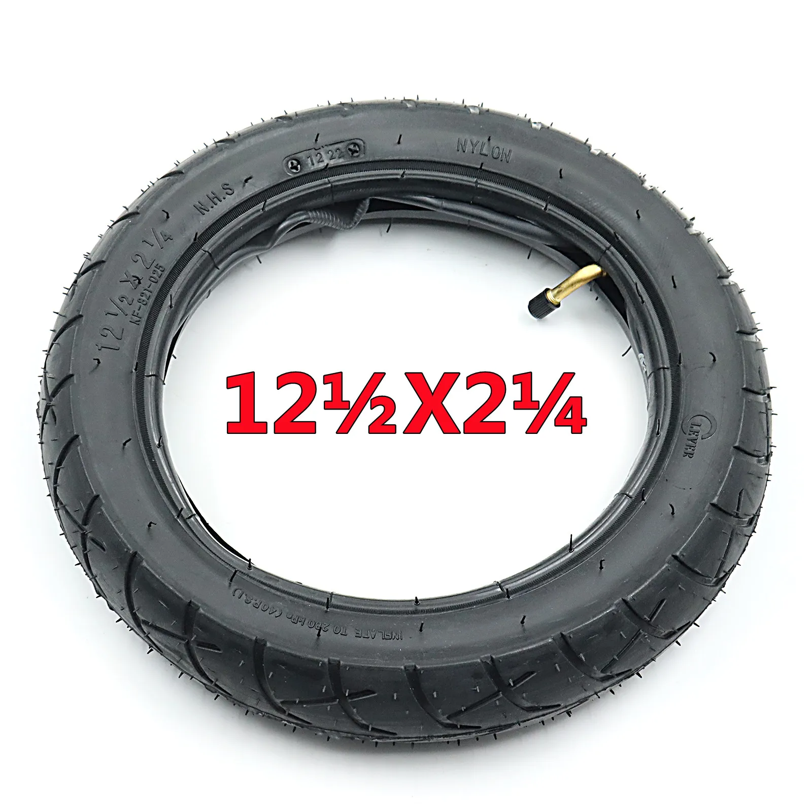 12 1 2 X 2 1 4 Tire Inner Tyre Fits Many Gas Electric Scooters and jpg