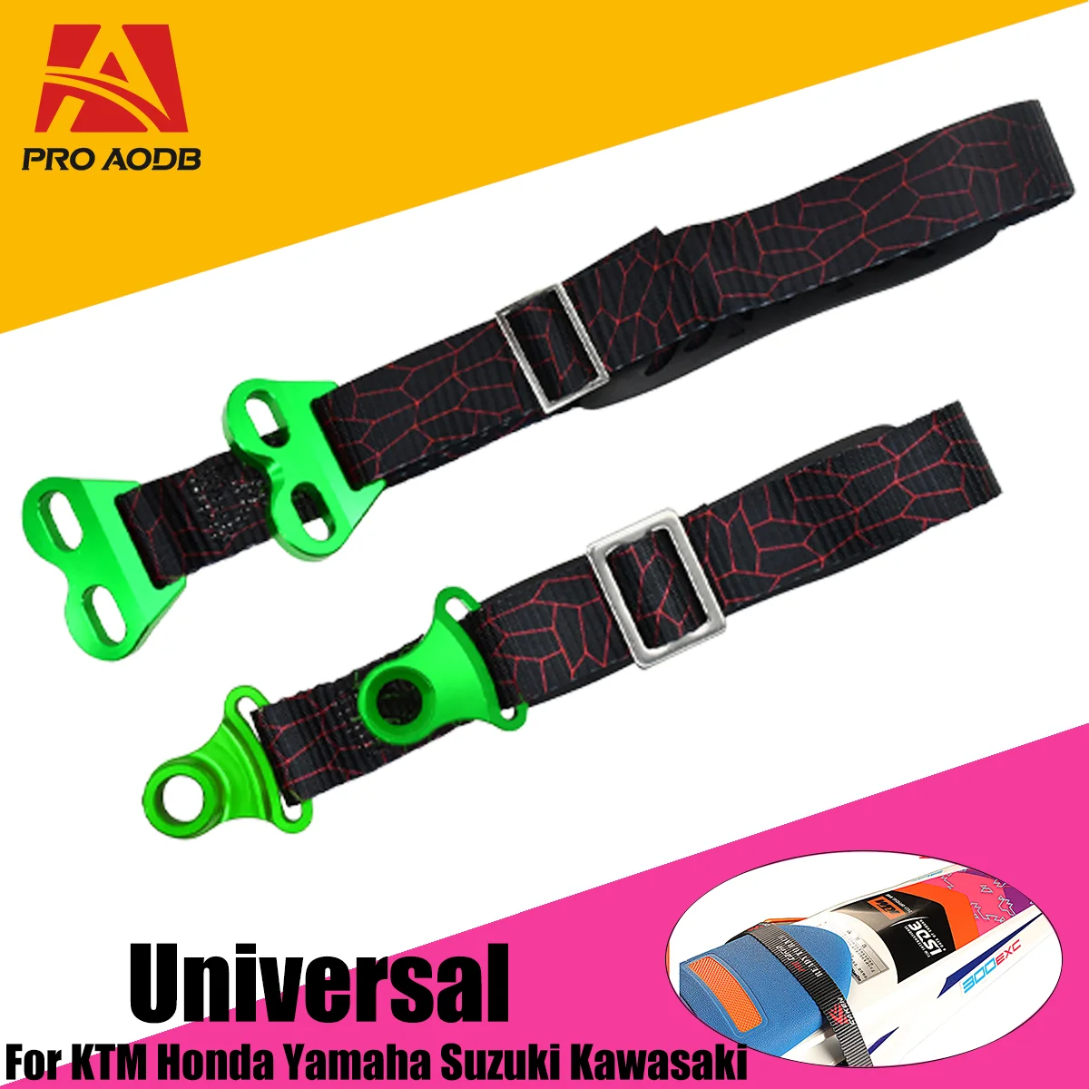 Motorcycle CNC Rescue Traction Strap Pull Sling Belt For Kawasaki Suzuki Honda Yamaha KTM CRF YZ KX EXC SX Road Motocross Enduro
