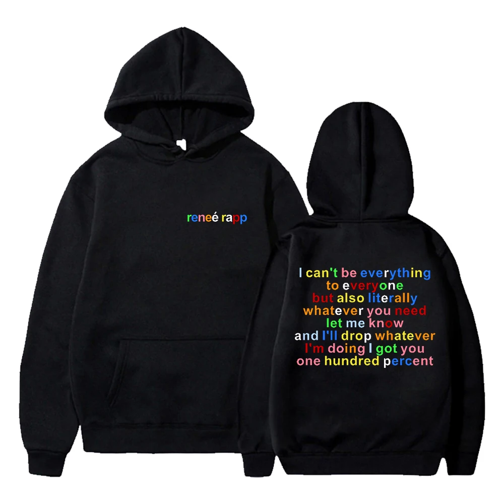 

Renee Rapp Everything To Everyone Merch Hoodie Long Sleeve Streetwear Men Women Hooded Sweatshirt Fashion Clothes