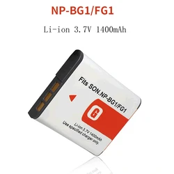 3.7V 1400mah NP-BG1 Battery NP BG1 NPBG1 Batteries FG1 DSC T20 T100 HX30 W120 W125 W130 W150 W170 W200 W210 W220 W230 W290