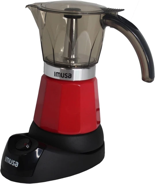 Imusa 9-Cup Espresso Maker, Silver