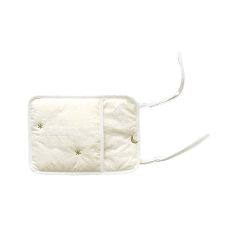 

Белая подвесная сумка. Стильная и практичная сумка для организации детской кроватки 69HE.