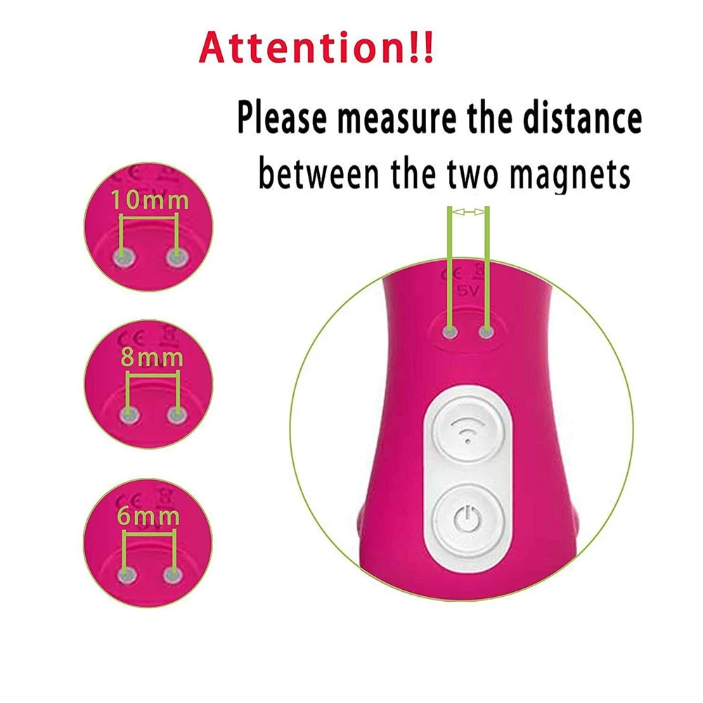 USB Charging Cable Replacement For Wand Massager 6mm(0.24In)
