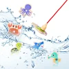 Wooden Montessori Catching Toys Funny Fine Motor Skill Fish Cognition Puzzle Toy Colorful Wooden Magnetic Fishing Game 4