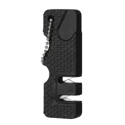 Portable Durable Knife and Scissor Sharpener with Ceramic and Carbide Options - As show (2)