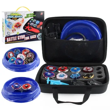 Beyblades Burst Set Toupie Spinning Metal Fusion with Handlebag 8 Gyros 2 Launchers and Battle Disk Toys for Children 6