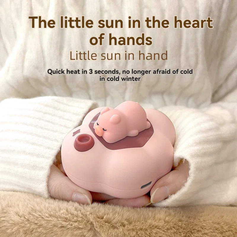 Portable USB Rechargeable Hand Warmer for Outdoor Activities Hunting Golfing and Camping Deck Warmer