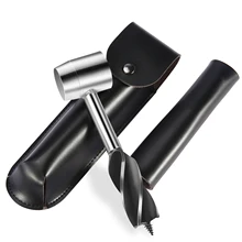  Multifunctional Survival Settlers Tool Hand Auger Wrench Wood Drill Peg and Manual Hole Maker Multi Tool 