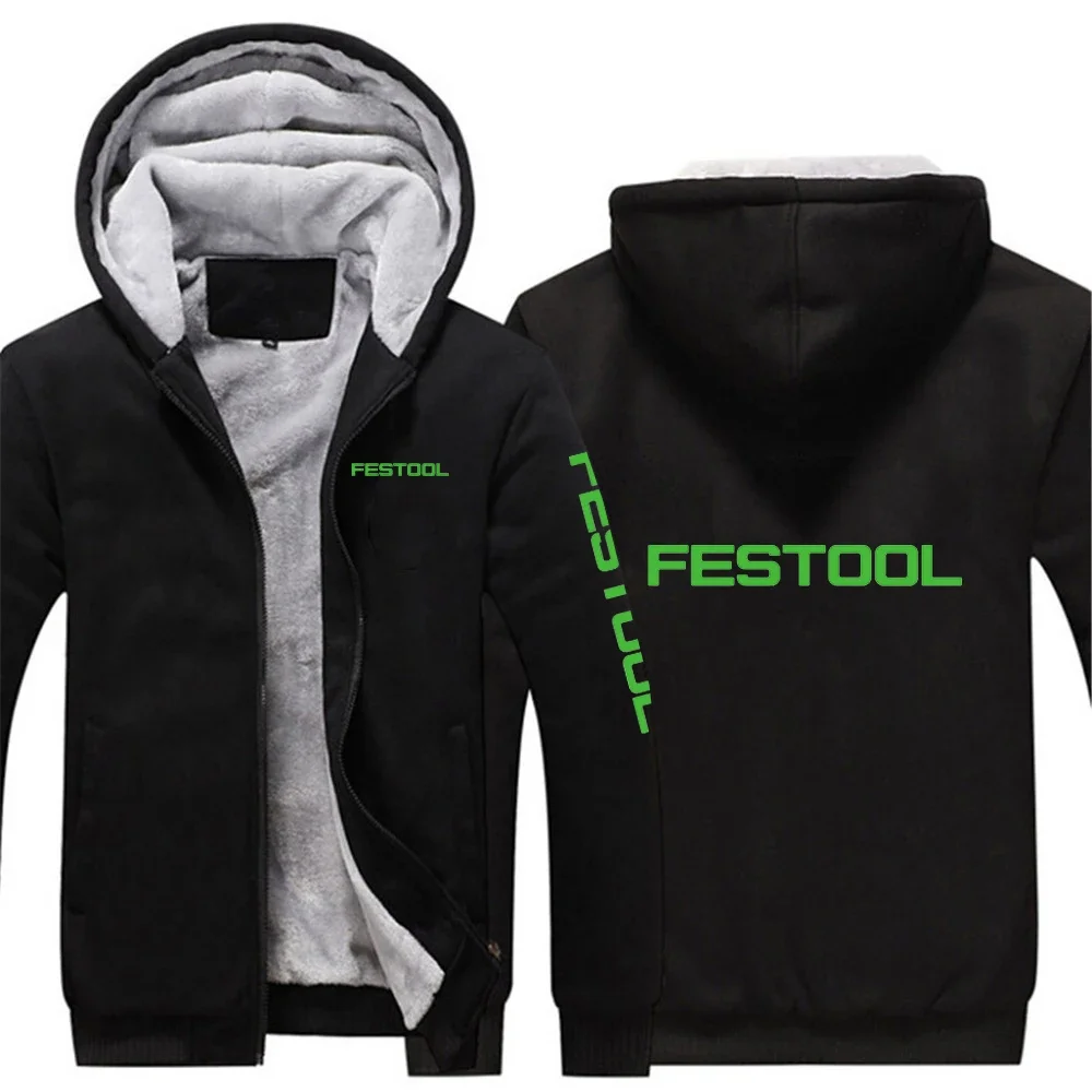 

Festool Tools Printing 2021 New Autumn Winter Hoodie Men Fashion Jacket Thicken Casual Male Warm Fleeece Harajuku Hoody Coats