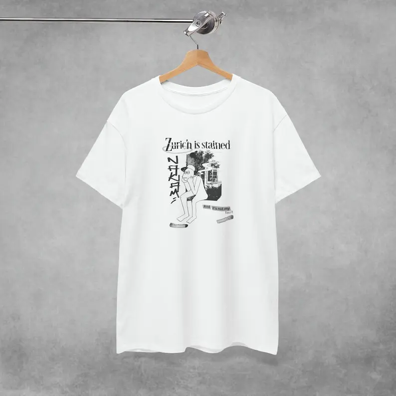 Футболка из хлопка с коротким рукавом и круглым вырезом