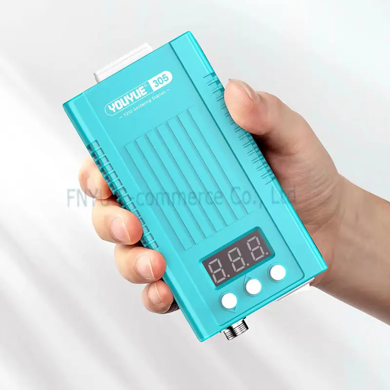 Mini Soldering Station YOUYUE 305-210 Portable Electric Solder Iron Digital Display Constant Temperature Soldering Iron 4