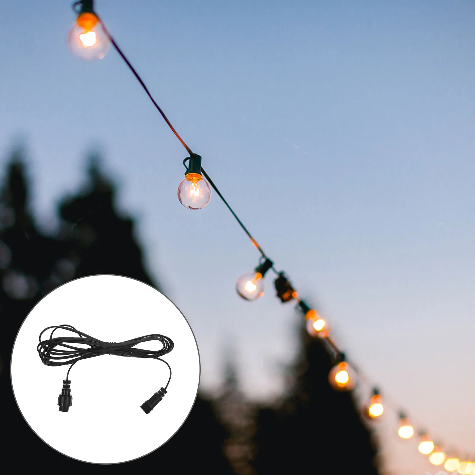 ExtendedOutdoorLightStringExtensionCordChristmasLightsIndoors2