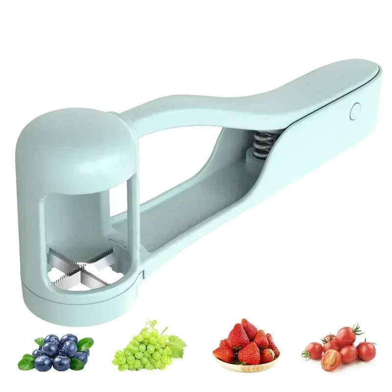 Tomato Slicer Cutter Grape Tools Cherry Fruit Salad Splitter vegetable slicer fruit slicer vegetable cutter food slicer For Toddlers Small Kitchen Accessories Cut Gadget for Baby