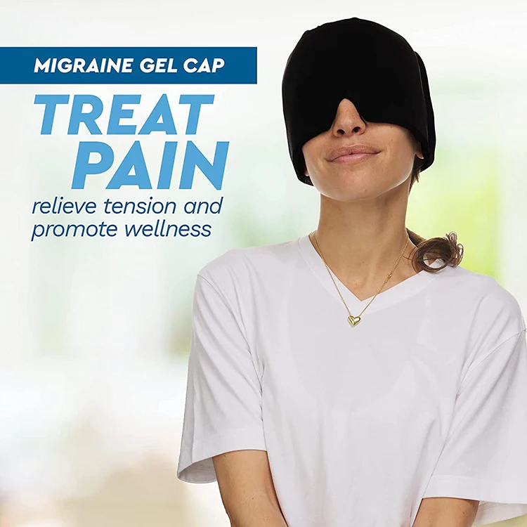 Gel simple faceIce Cap For Relieve Headaches Stress Relax Pain Head