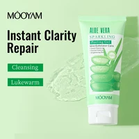 Face Moisturizing Aloe Vera Gel Facial Cleanser Aloe Vera Sparkling Peeling Gel Deep Cleansing Skin Care 1