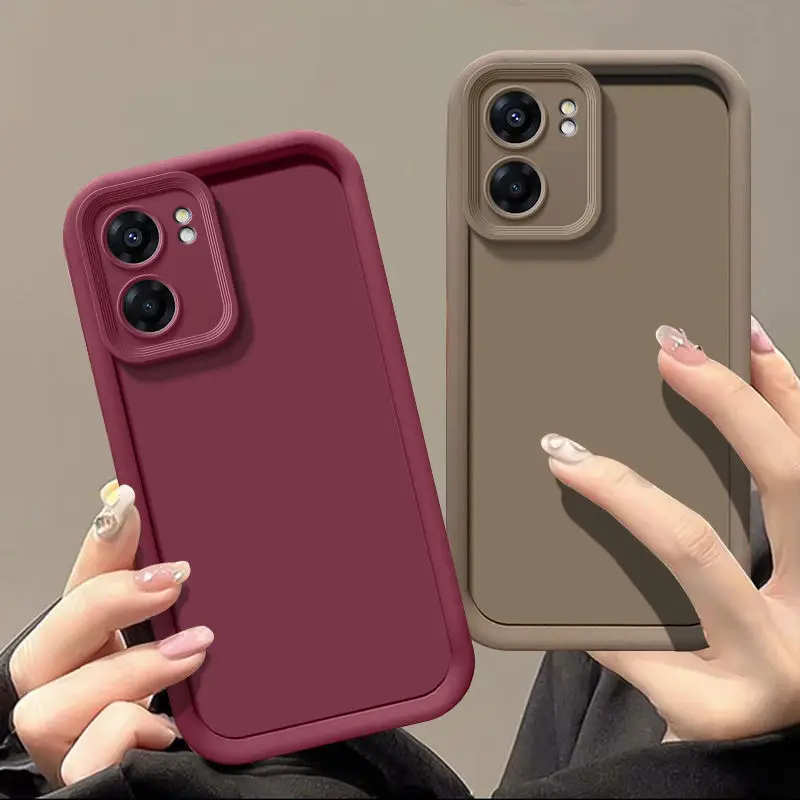 Premium Cute Curly Wavy Lens Protective Phone Case