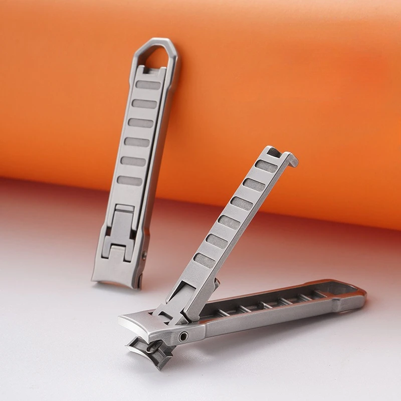 Ultra-Thin Nail Clippers Collapsible Portable Travel Fingernail Keychain Nail Scissors Cutter Stainless Steel nail clipper set nail clipper nail care kit nail scissors set nail clippers manicure pedicure kit manicure set manicure sets manicure nail clipper set nail clippers kit