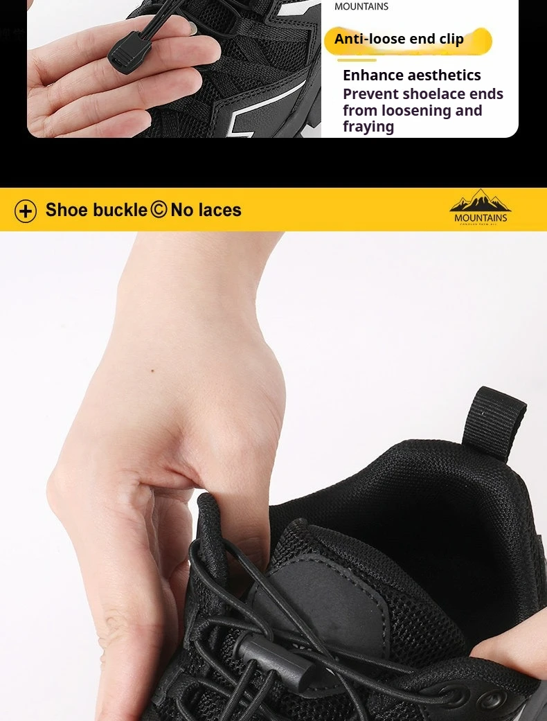 1 Paar neue weiße elastische Schnürsenkel ohne Binden mit Schnellverschluss für bequeme Sneaker-Schnürsenkel, Schuhzubehör für Erwachsene und Kinder – Detail 7