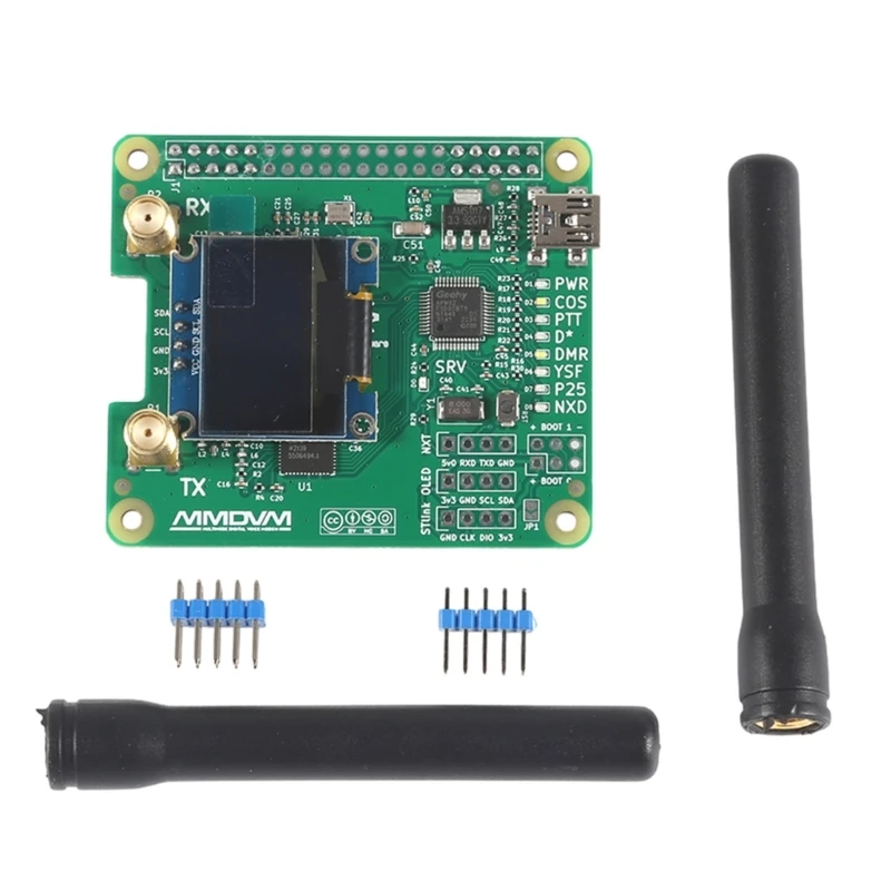 

Плата разработки модуля дуплексной точки доступа USB-порта MMDVM со светодиодным дисплеем для RPI