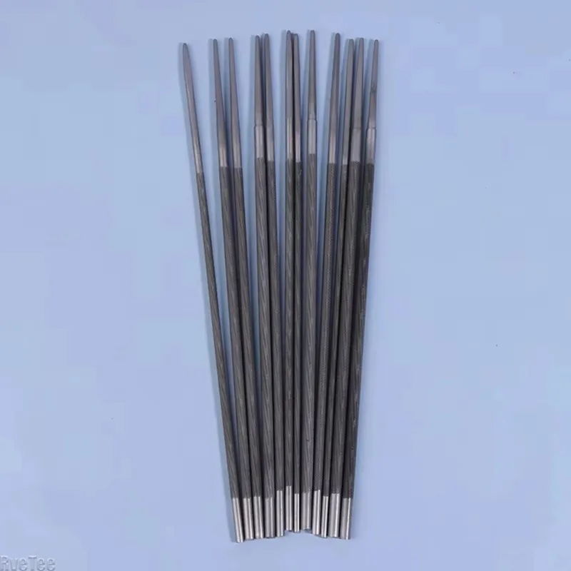 파일 툴 세트 12종 3.5mm 5개 로터리 파일 야스리 원형 체인톱 수공구 세트 키트 고탄소강 목공 파일링 도구