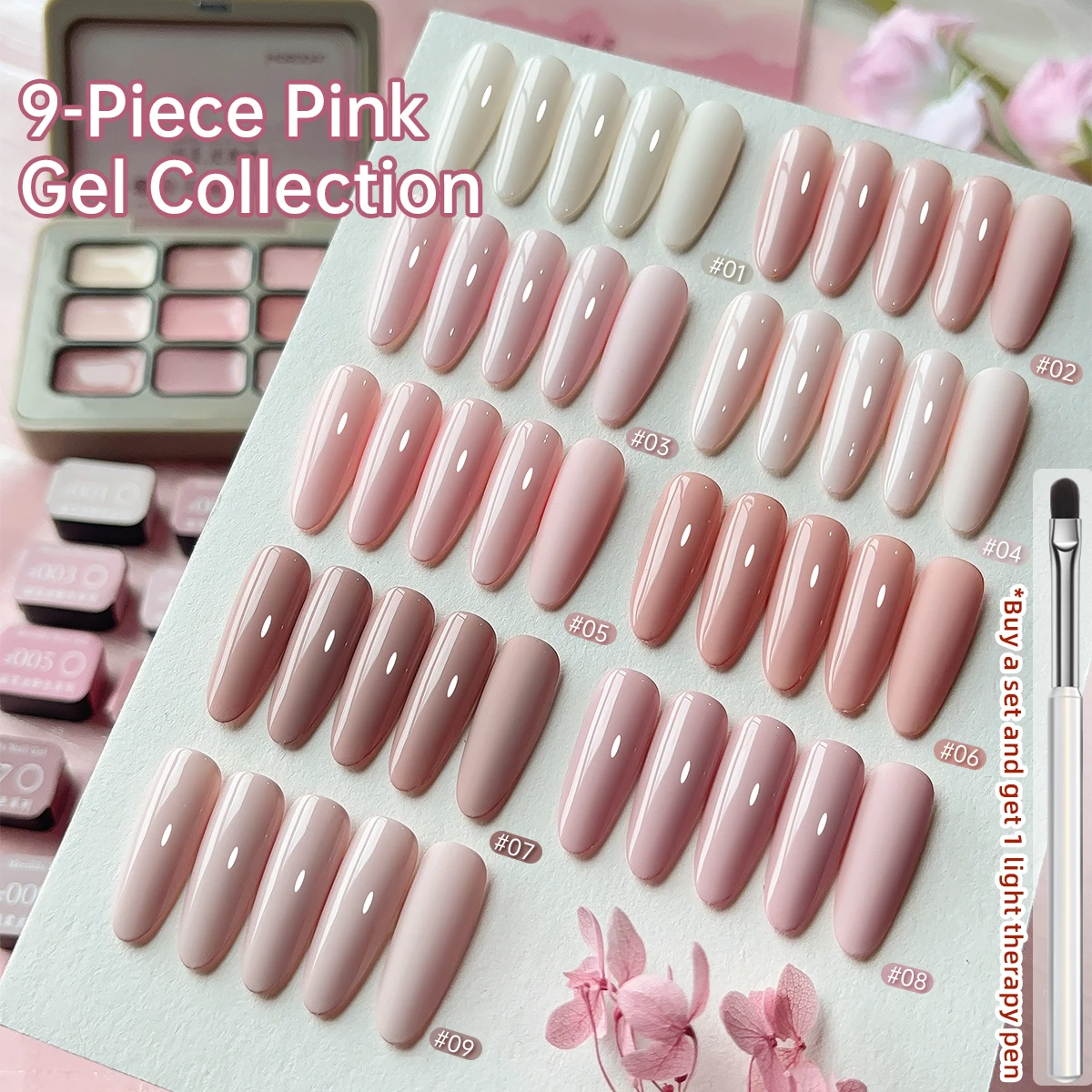 Vibrant Pink Patting Glue: High-Saturation Semi-Solid Nail Polish