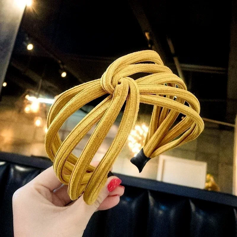 

Summer Fashion Wide Hairband Scrunchy Women Girls Hair Head Hoop Bands Accessories for Women Headdress Headwear Wash Face