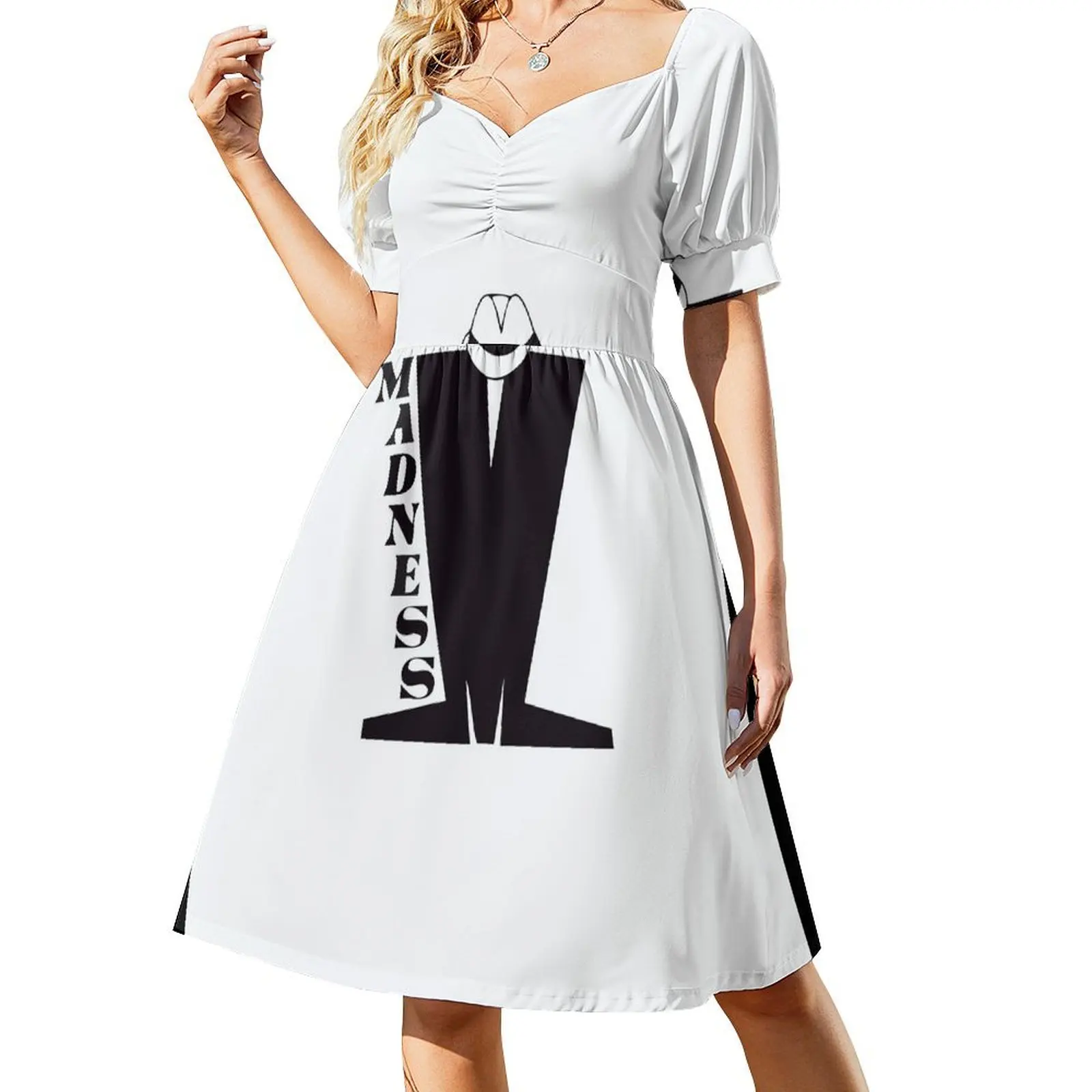 thumbnail image 1 of Vestido de cumpleaños de manga corta de locura para mujer, vestido de cumpleaños de lujo, ropa de verano para mujer., 1 of 7
