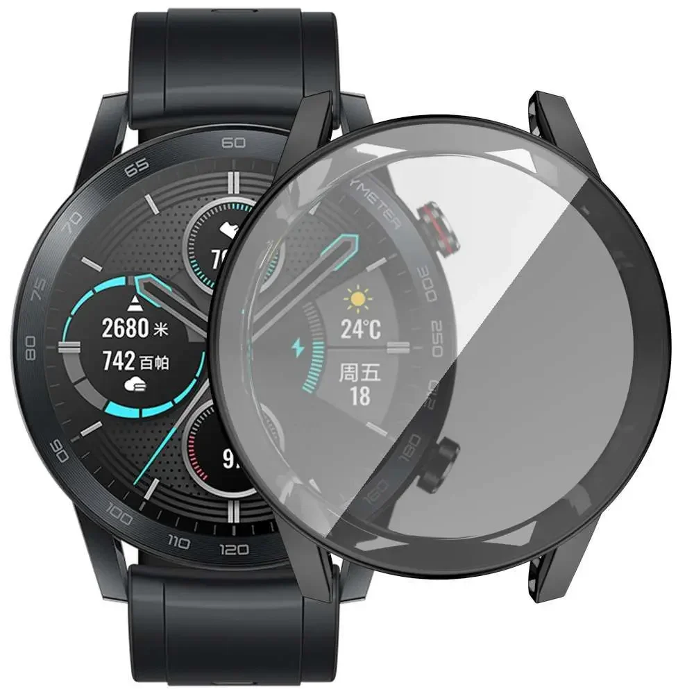 Premium Full Cover TPU Watch Screen Protector Case - Protective Shell for Smart Watch Accessories