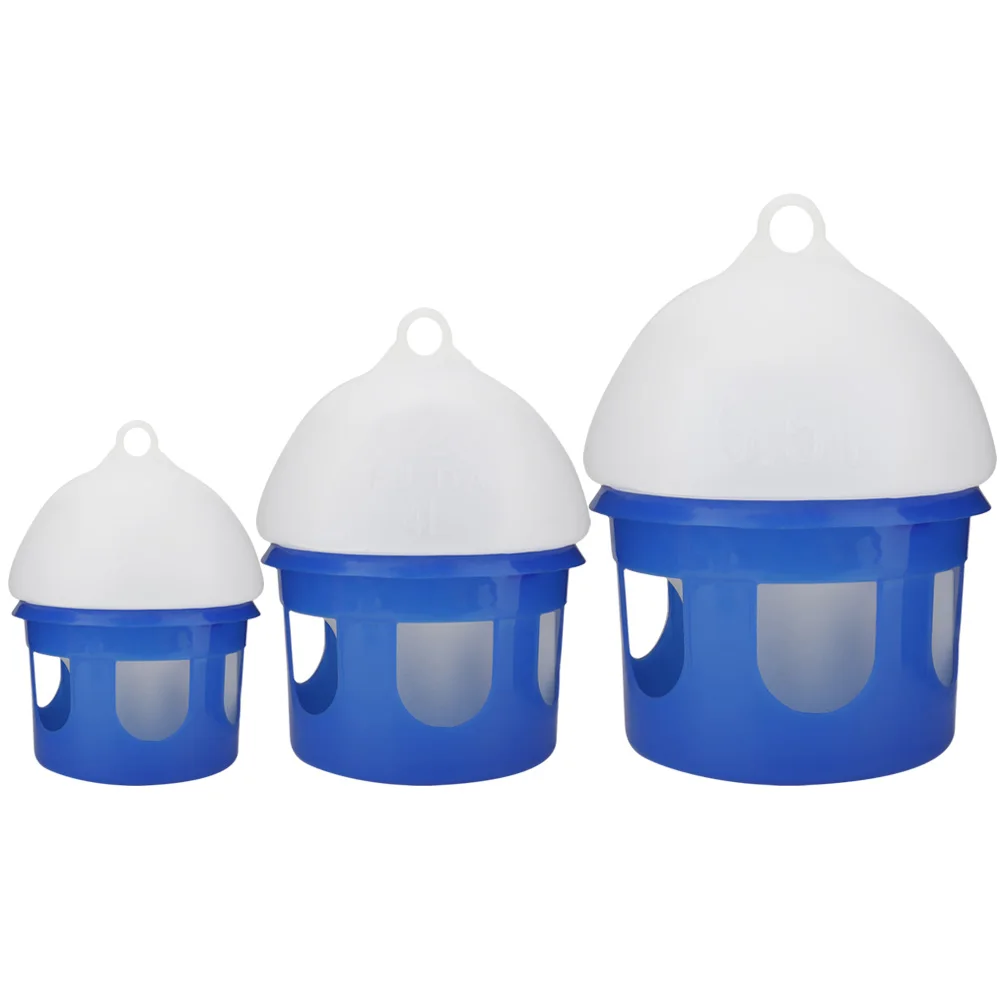 Automatic Pigeon Waterer Bird Water Feeder Large Capacity Automatic Bird Pigeon Feeder Water Dispenser Waterer 2L-6.5L bird feeder