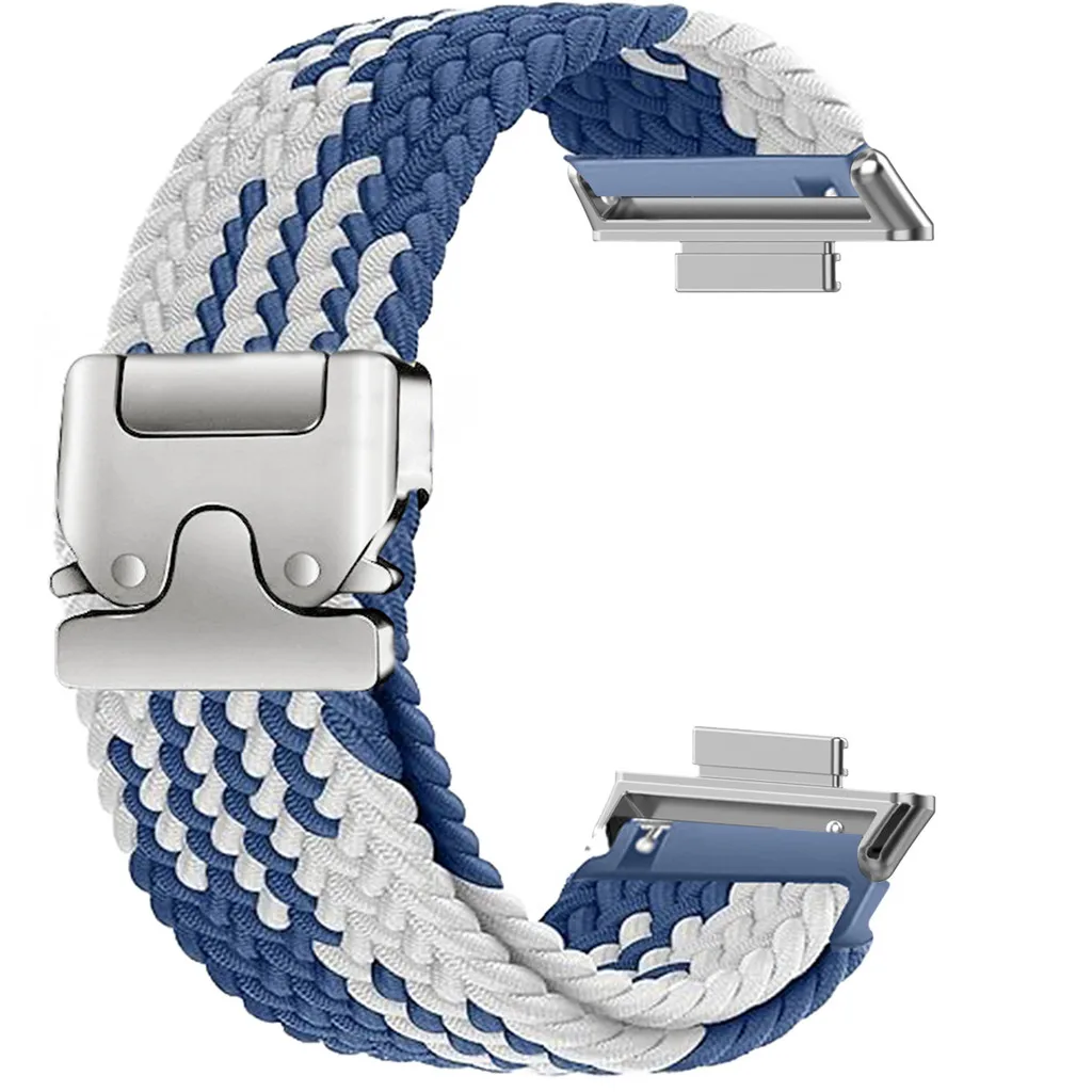 Nylon Elastic Braided Solo Loop Strap for Smartwatches - Unisex Watchband