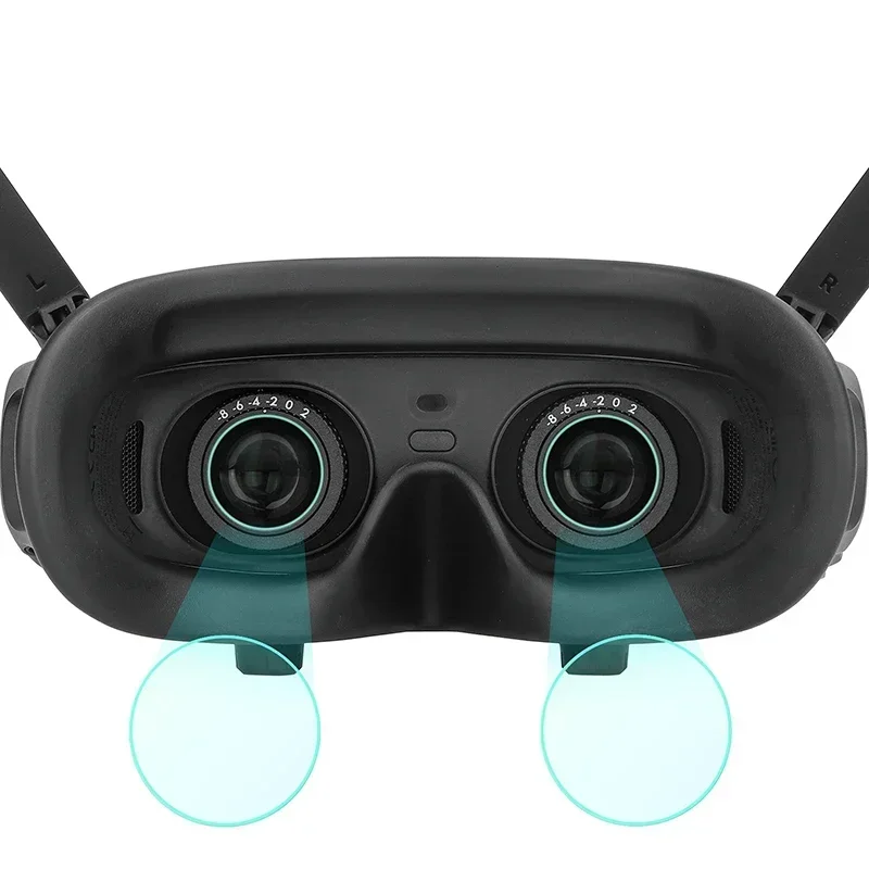4pcs For DJI Avata Glasses HD Protective Film Dust-proof Explosion-proof Film For DJI Goggles 2 Drone Accessories