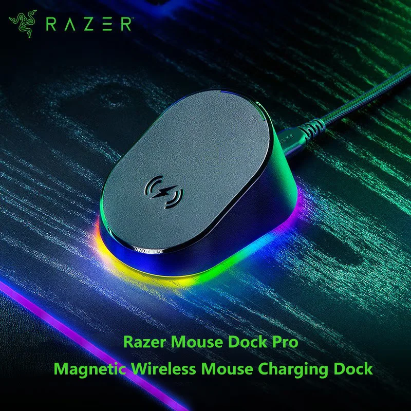 Razer Mouse Dock Pro Wireless Mouse Charging Dock With Integrated 