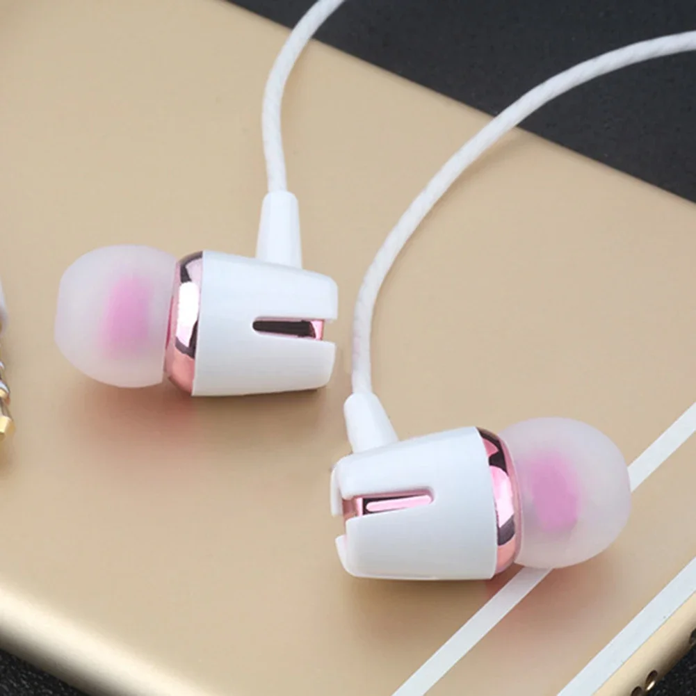 Noise Cancelling In-Ear Stereo Earbuds with Mic