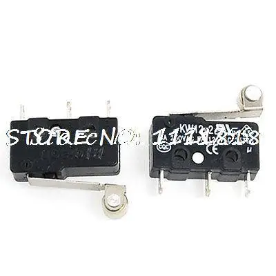 Attuatore Leva Rullo 3 Terminali Microinterruttore 2 Pezzi