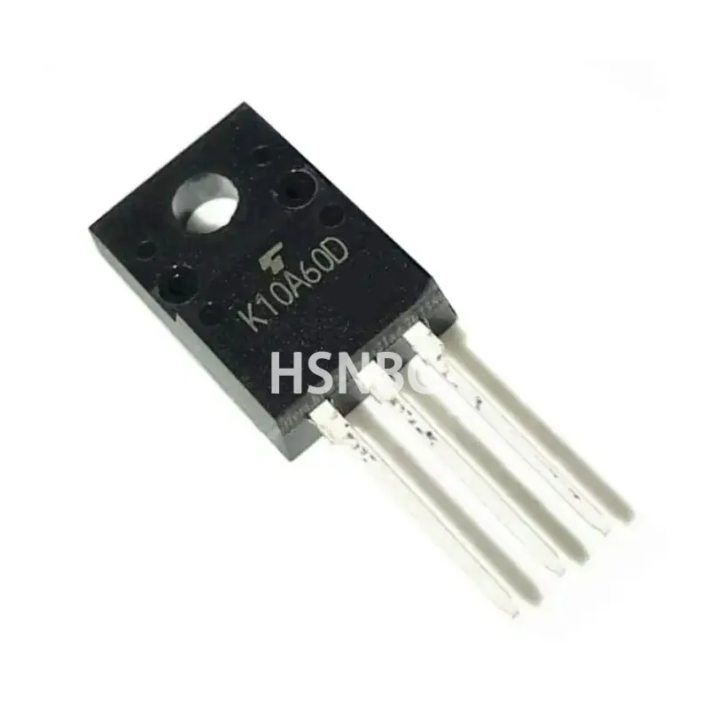

10Pcs/Lot K10A60D TK10A60D TO-220F 600V 10A MOS Power Transistor New Original