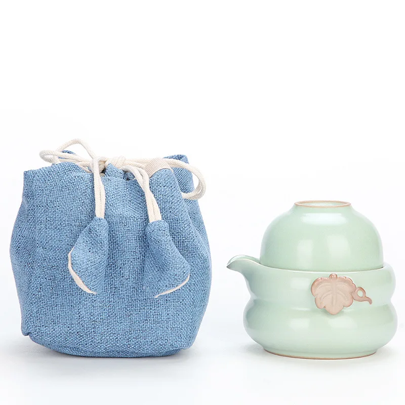 Cotton And Linen Teaware Storage Bag Simple Teapot Bag Portable Travel Tea Set Storage Household Tea Set Accessories LC655 tea storage bags