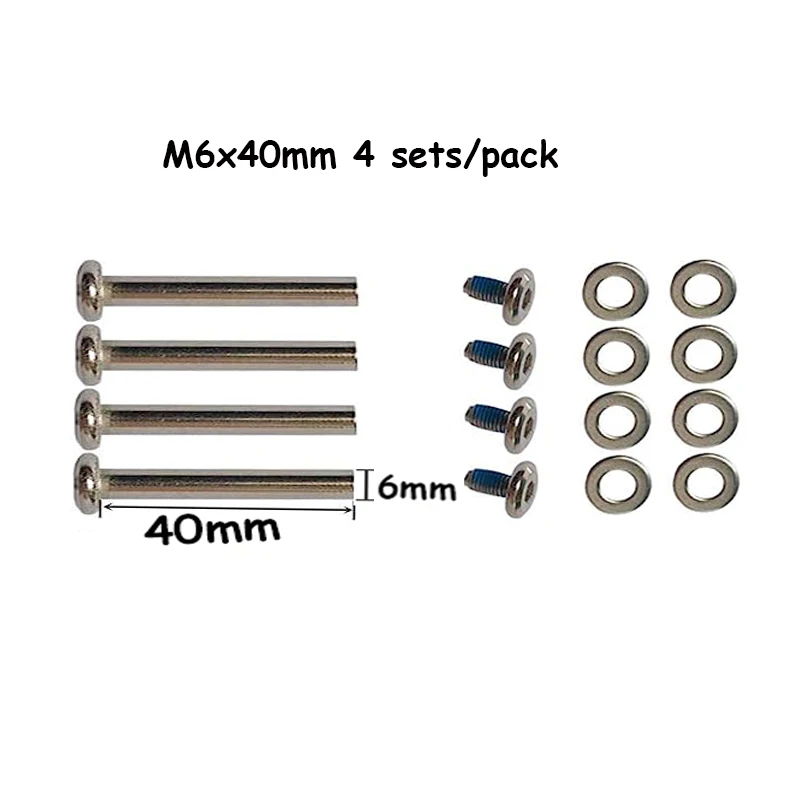 Rivets and Screws 4 sets of Luggage Accessories