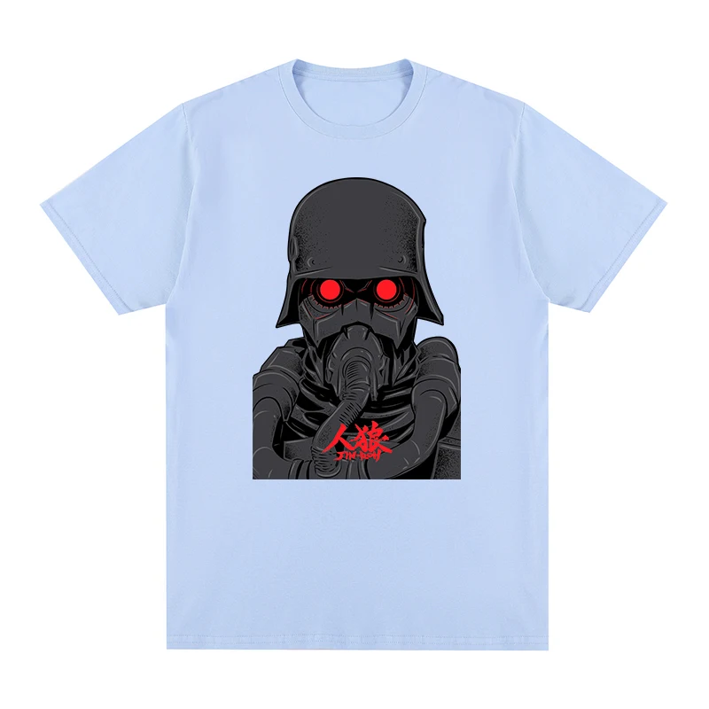 do lobo do jin-roh camiseta nova camiseta das mulheres topos