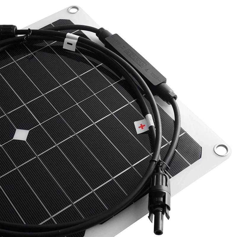 유연한 태양 전지 패널, 300W, 600W, 18V, 10A-100A 컨트롤러, 휴대폰 자동차 RV 캠핑 태양광 플레이트 충전기용