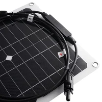 Panneau solaire flexible, cellule solaire, contrôleur 10A-100A, adapté pour téléphone portable, voiture, montres, chargeur de plaque solaire de camping, 18V, 300W, 600W 5