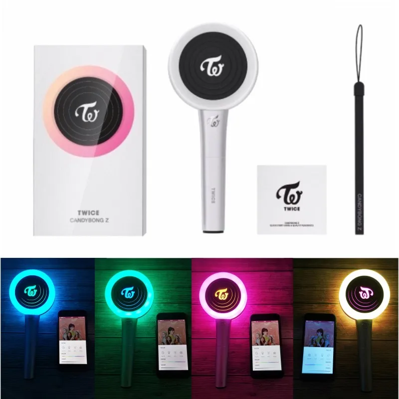 

TWICE Concert 2.0 Candy Lightstick APP Bluetooth Connection Lollipop Hand Lamp NaYeon SANA Fans Gifts ONCE Fan Meeting Items