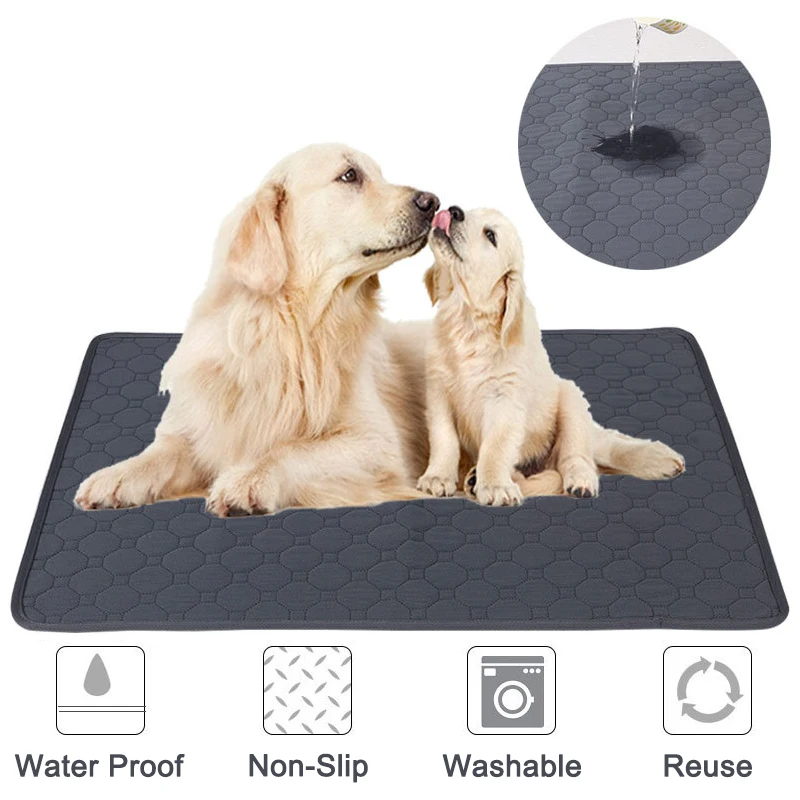 Reusable Pet Diaper Mat for Dogs Training Pee Pads Washable