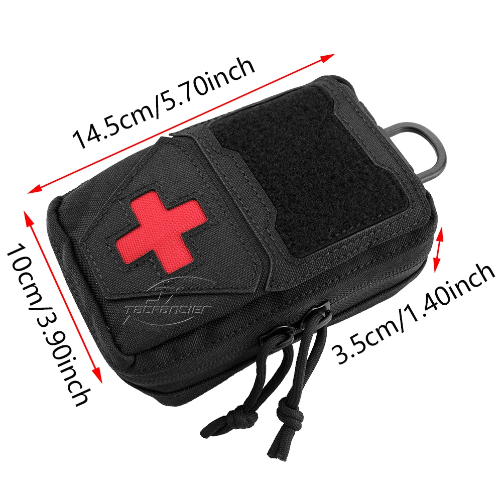 Taktische ifak medizinische Tasche Erste-Hilfe-Kit edc Molle Hüft tasche Utility-Tasche Überlebens sicherheit Notfall Wandern Jagd zubehör – Detail 11