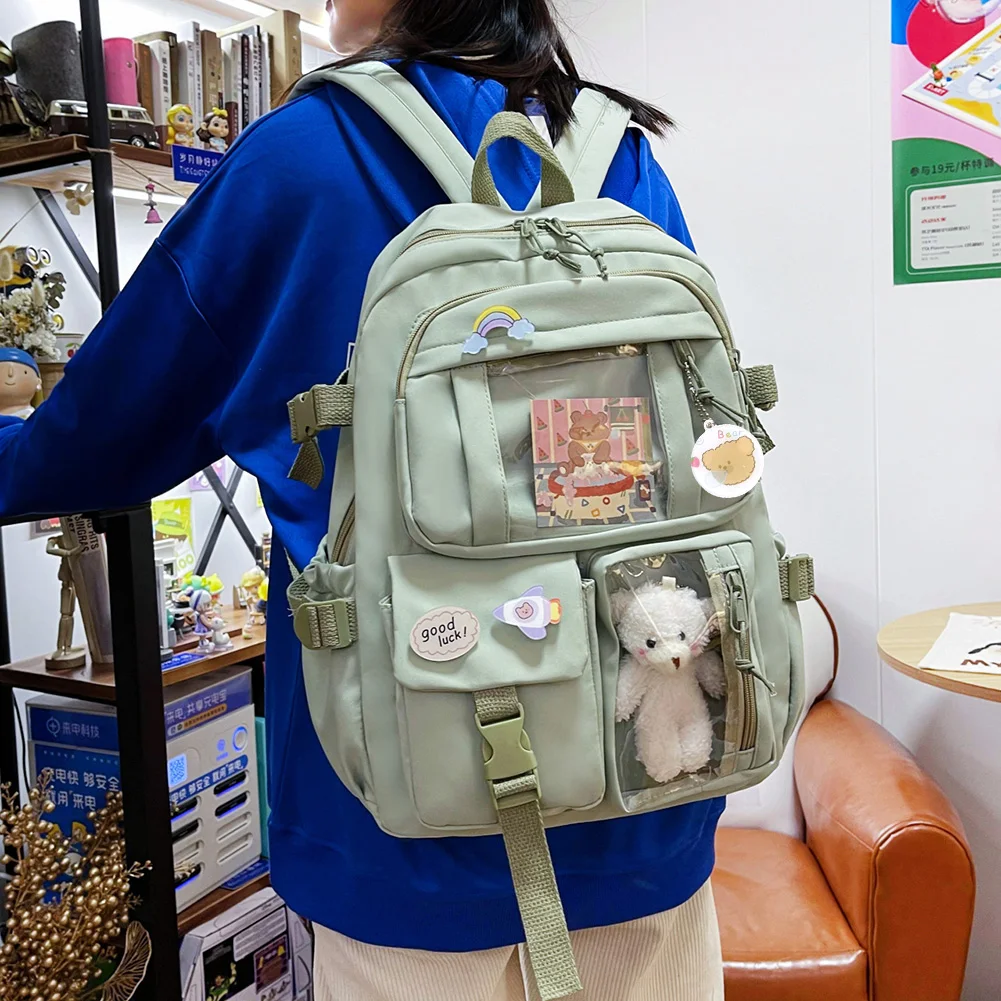 Kawaii Laptop Backpack 5