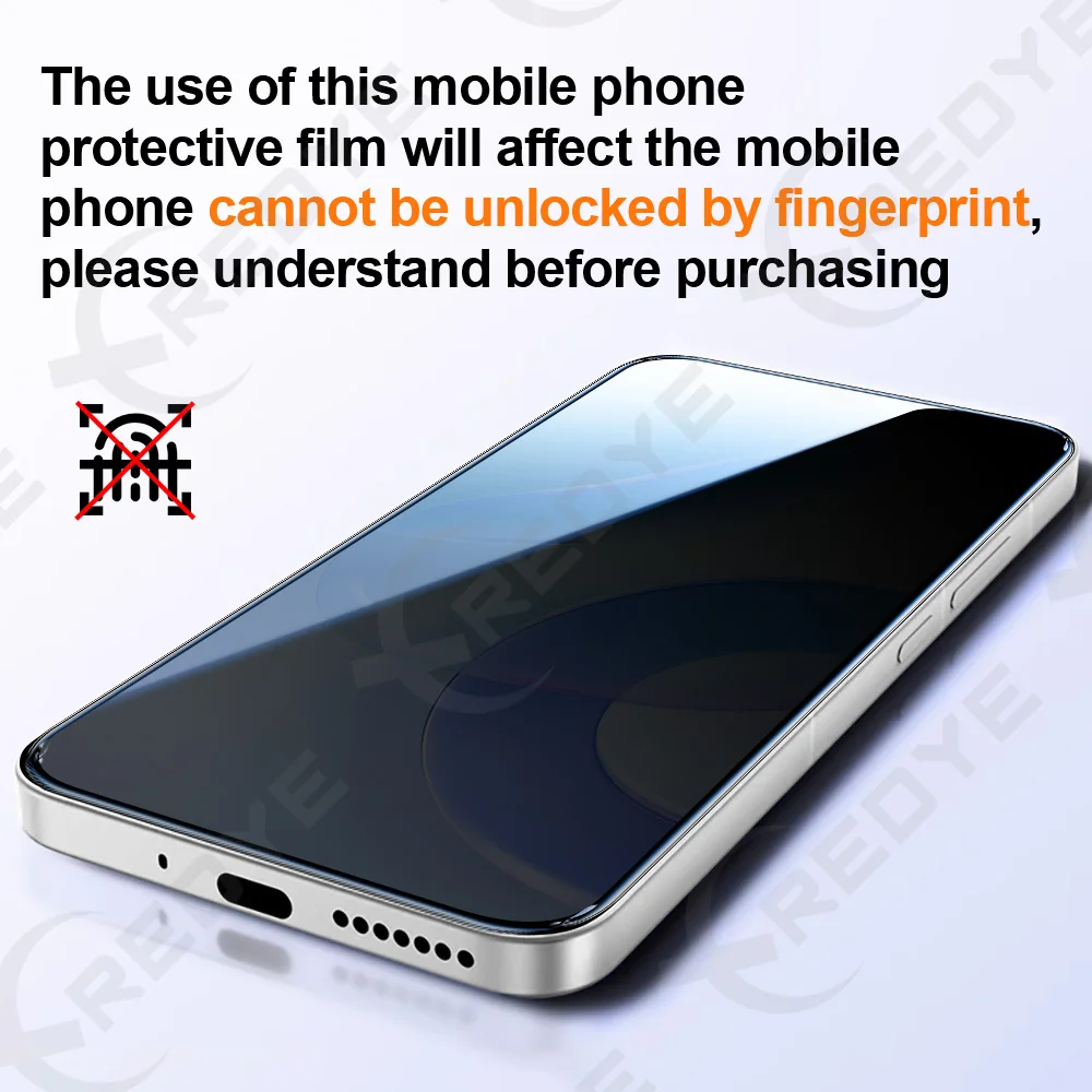 4-Pack Privacy Tempered Glass Screen Protectors